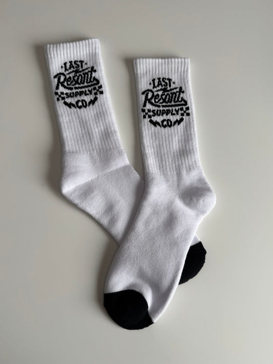 Wreckers Sock - White