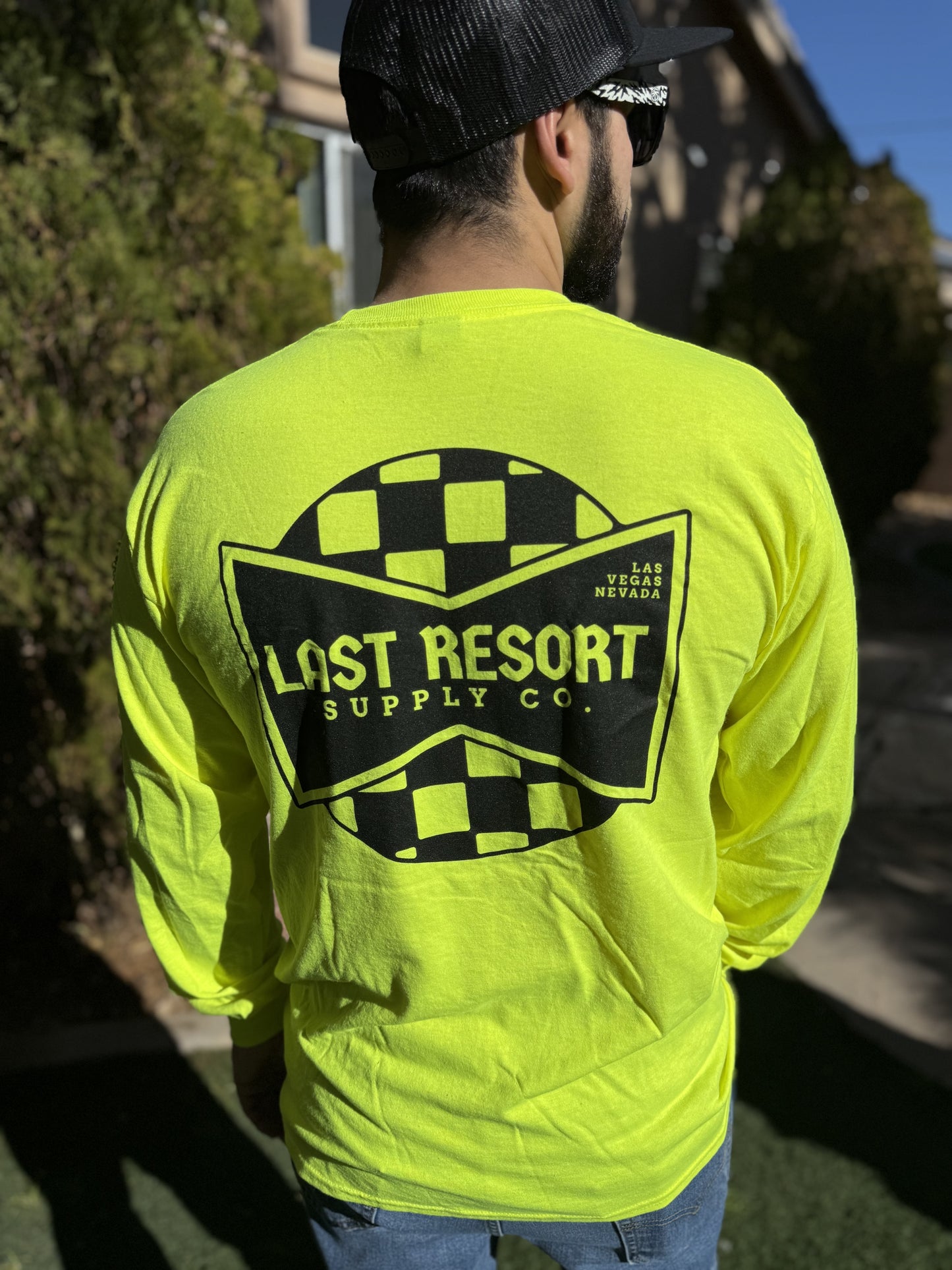 Checkers Hi-Vis Long Sleeve