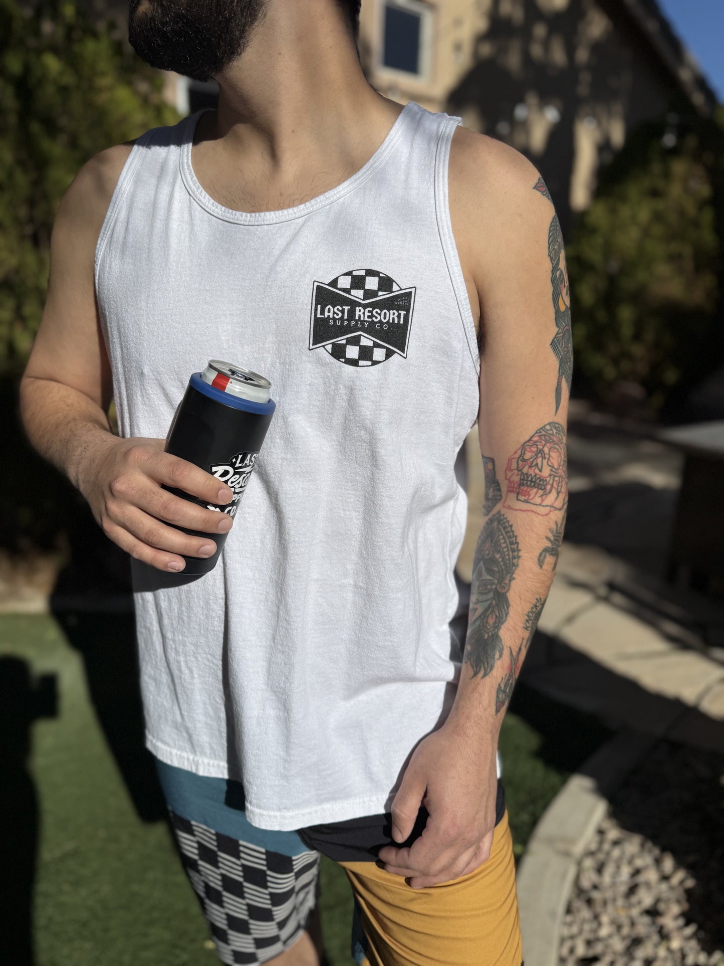 Checkers Tank Top