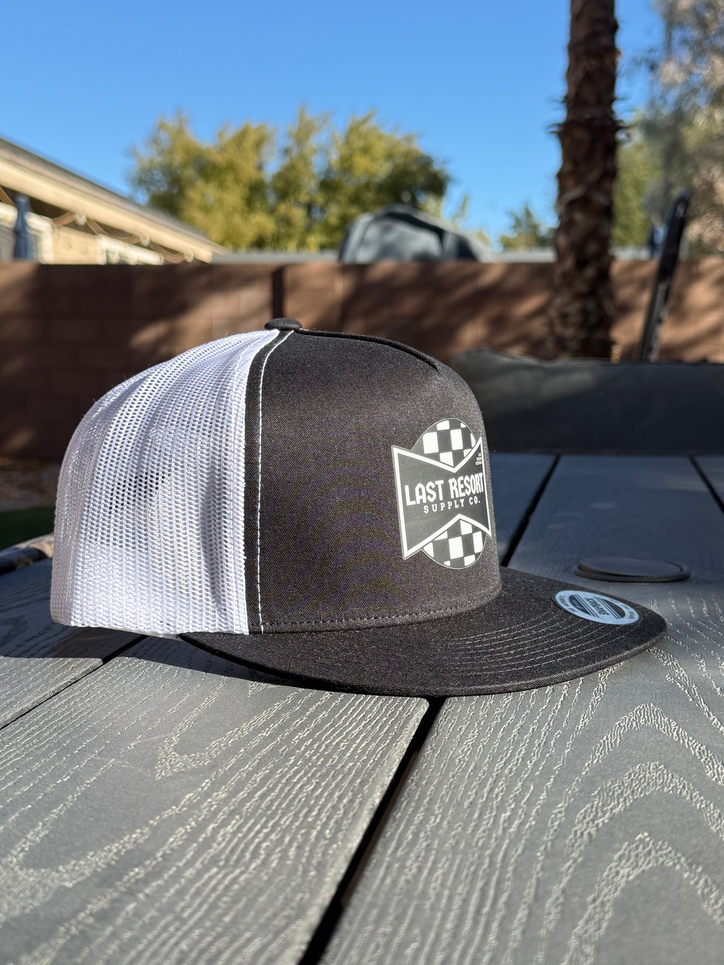 Checkers Trucker Hat