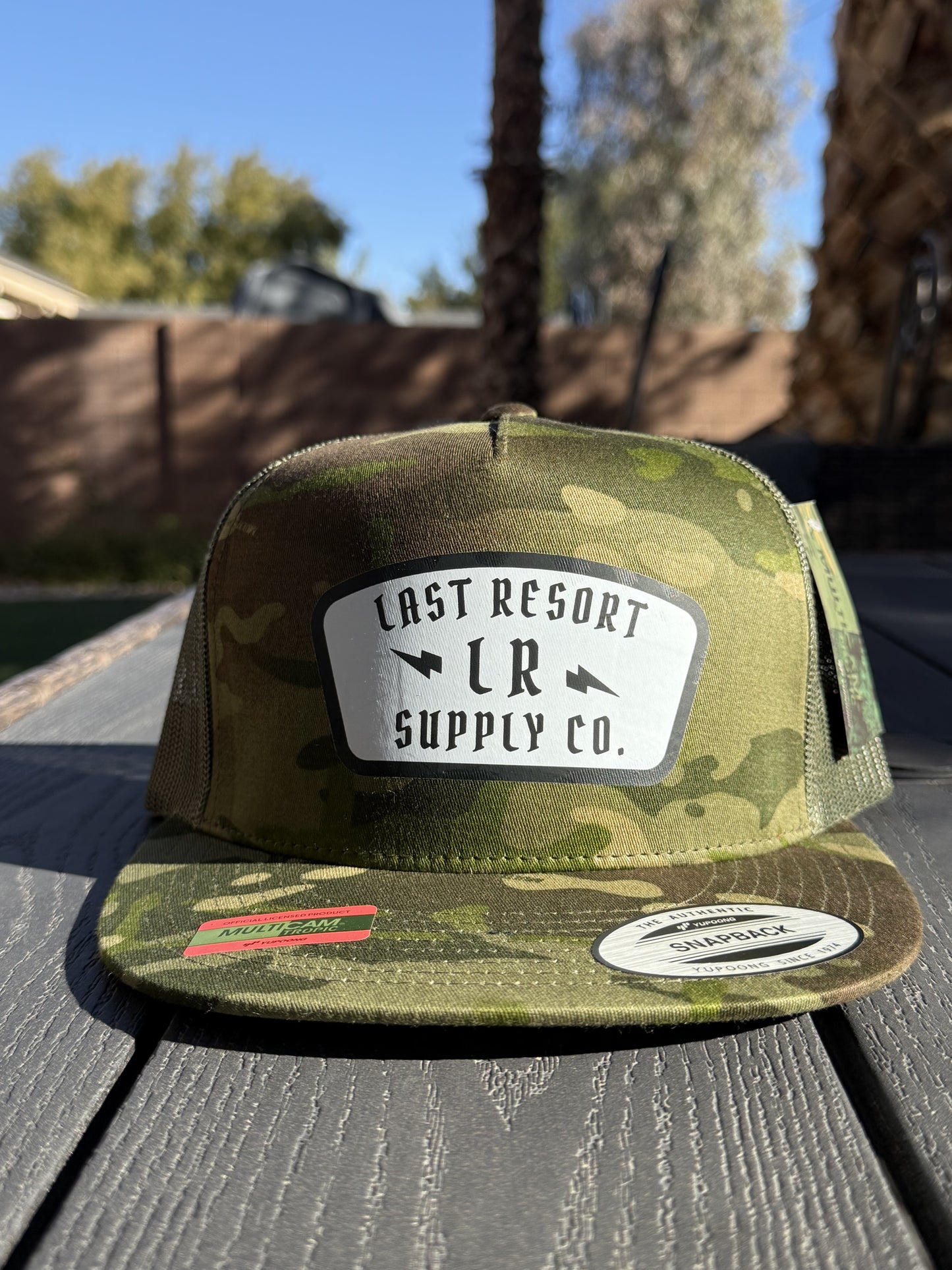 Sparky Camo Trucker Hat