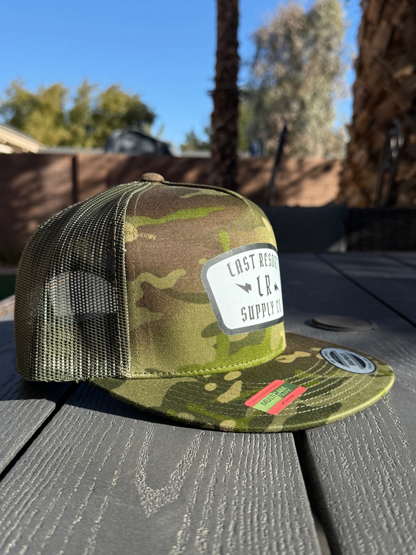 Sparky Camo Trucker Hat