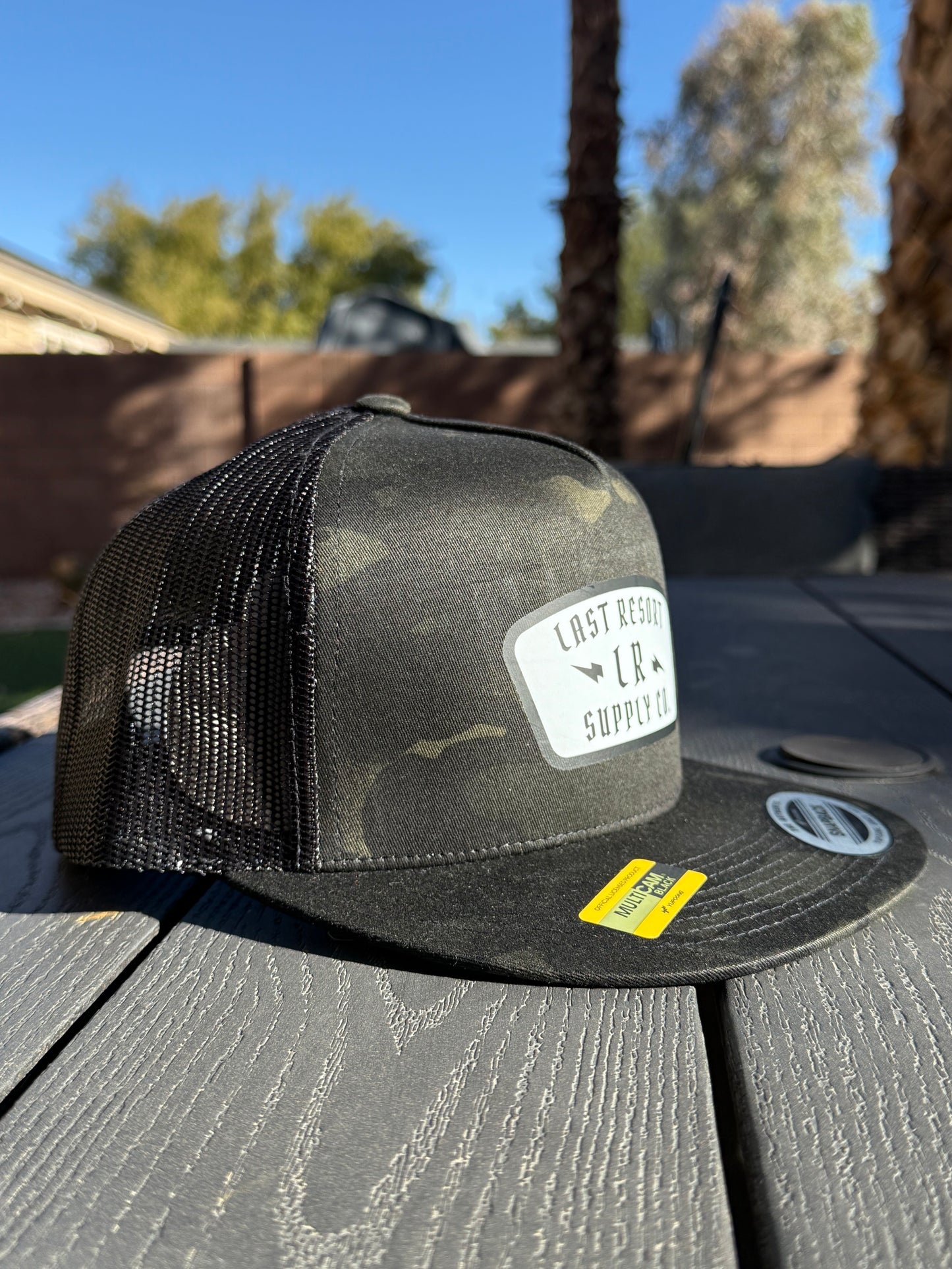 Sparky Camo Trucker Hat