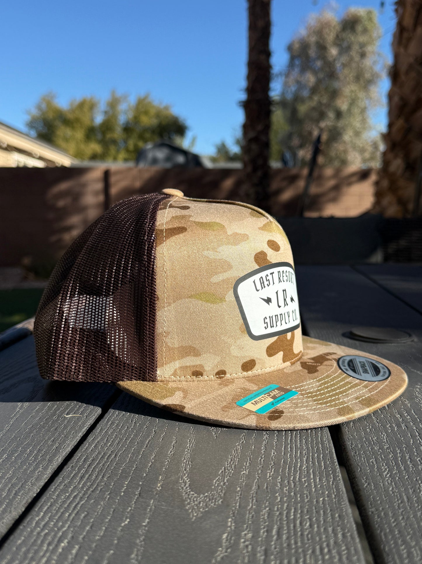 Sparky Camo Trucker Hat